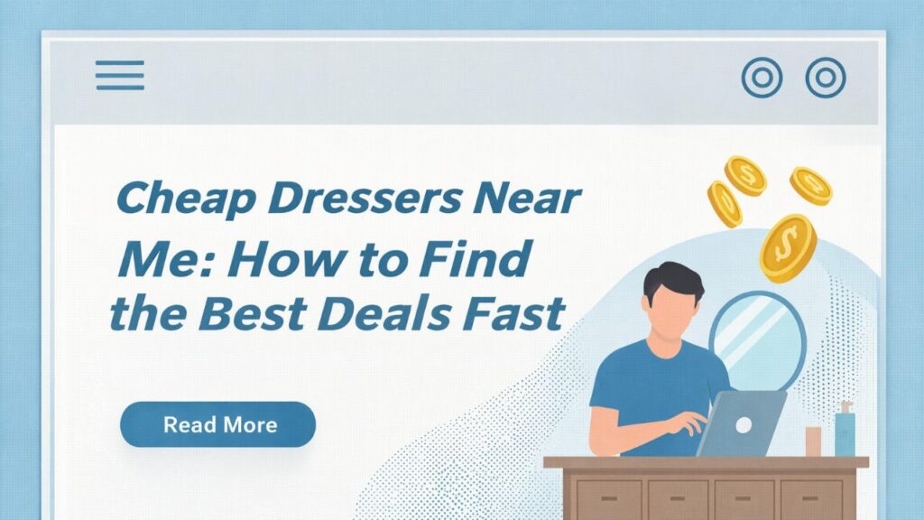 Cheap Dressers Near Me How to Find the Best Deals Fast
