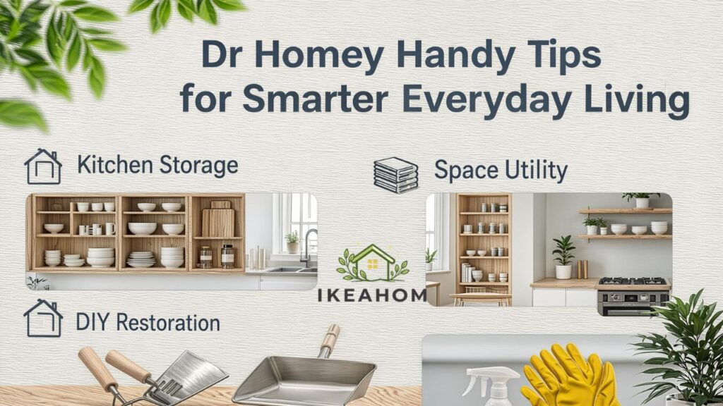 Dr Homey Handy Tips for Smarter Everyday Living