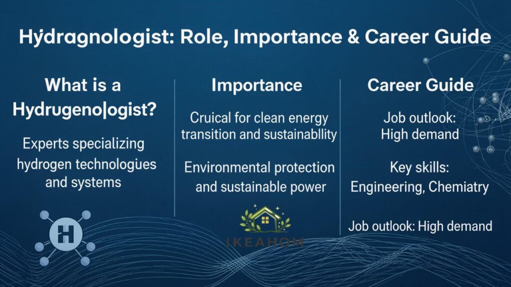 Hidrognologista Role, Importance & Career Guide