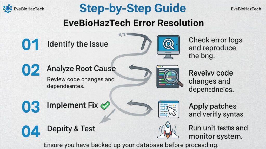How to Fix Bug on EveBioHazTech