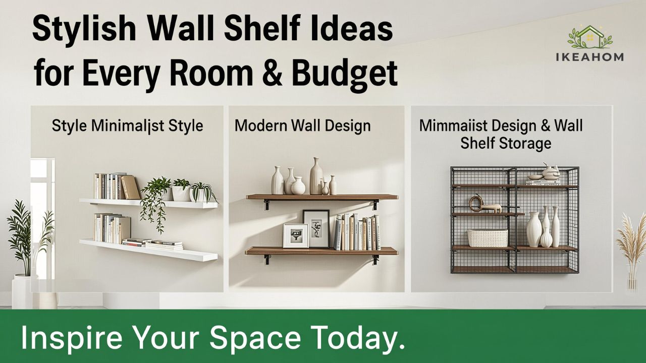 Stylish Wall Shelf Ideas for Every Room & Budget