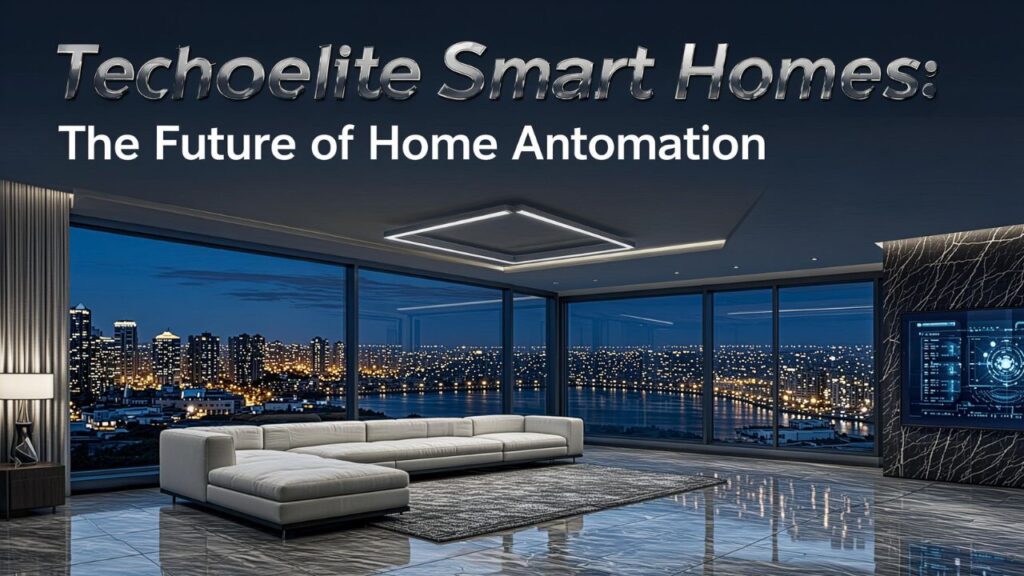 Techoelite Smart Homes: The Future of Home Automation