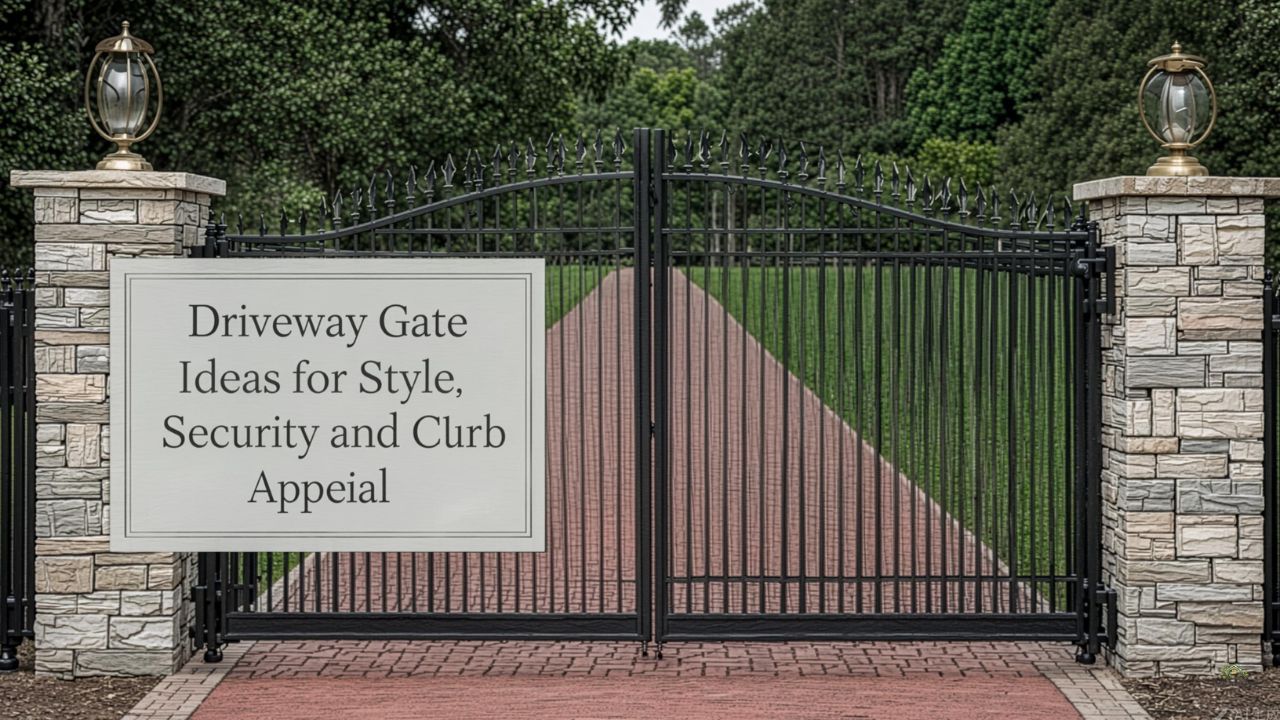 Driveway Gate Ideas for Style, Security and Curb Appeal