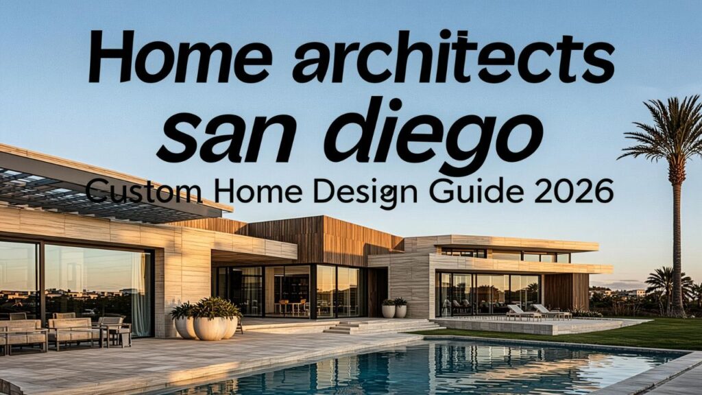 Home architects san diego: Custom Home Design Guide 2026