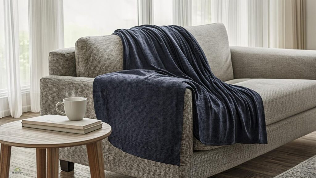 How to Style Throw Blanket on Couch Like a Designer