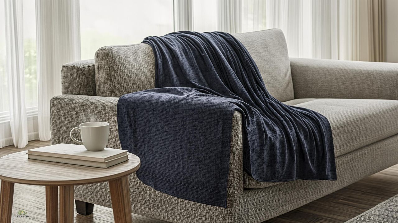 How to Style Throw Blanket on Couch Like a Designer