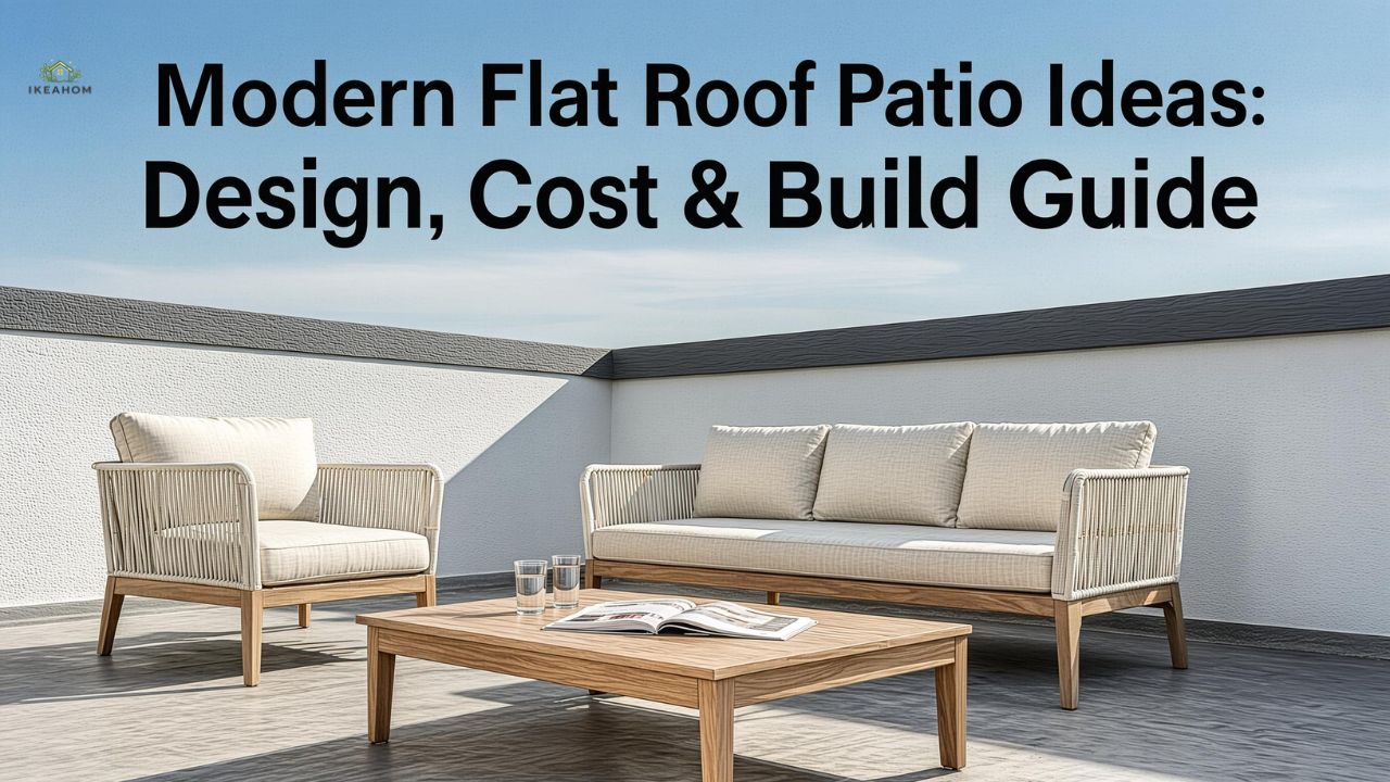 Modern Flat Roof Patio Ideas: Design, Cost & Build Guide
