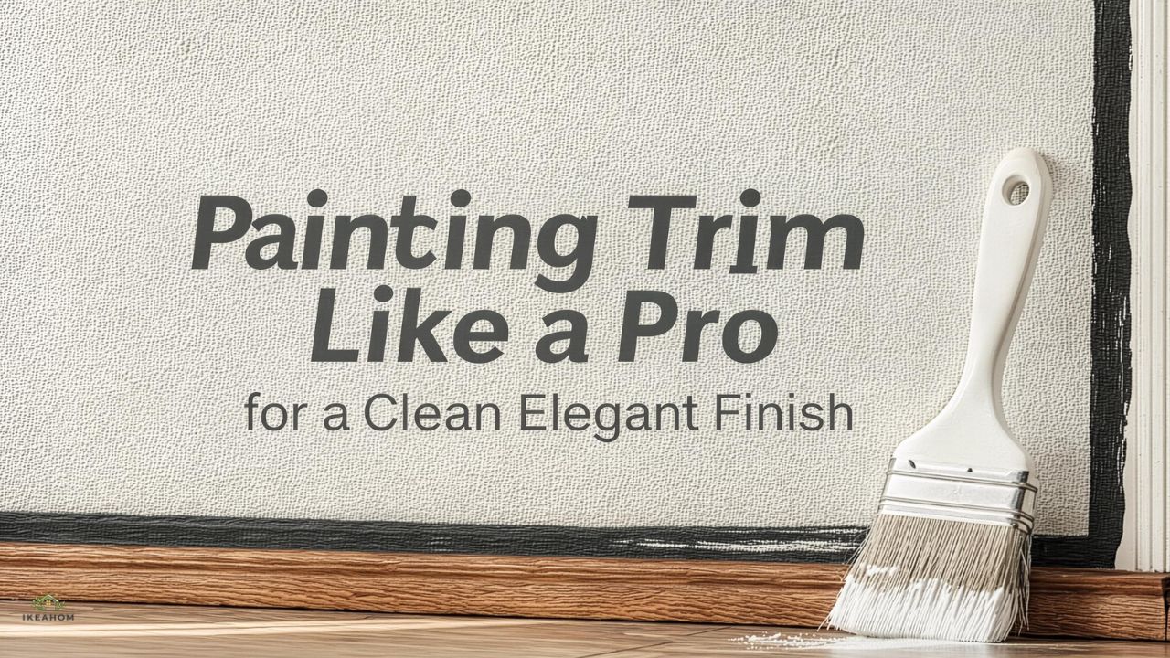 Painting Trim Like a Pro for a Clean Elegant Finish
