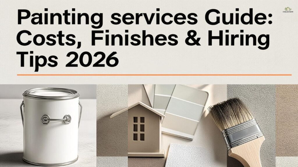 Painting services Guide: Costs, Finishes & Hiring Tips 2026