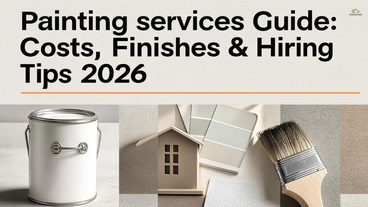 Painting services Guide: Costs, Finishes & Hiring Tips 2026
