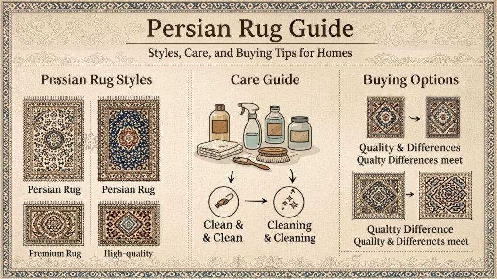 Persian Rug Guide: Styles, Care, and Buying Tips for Homes
