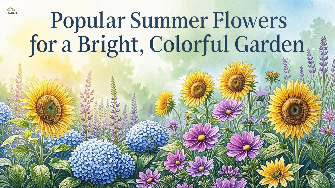 Popular Summer Flowers for a Bright, Colorful Garden