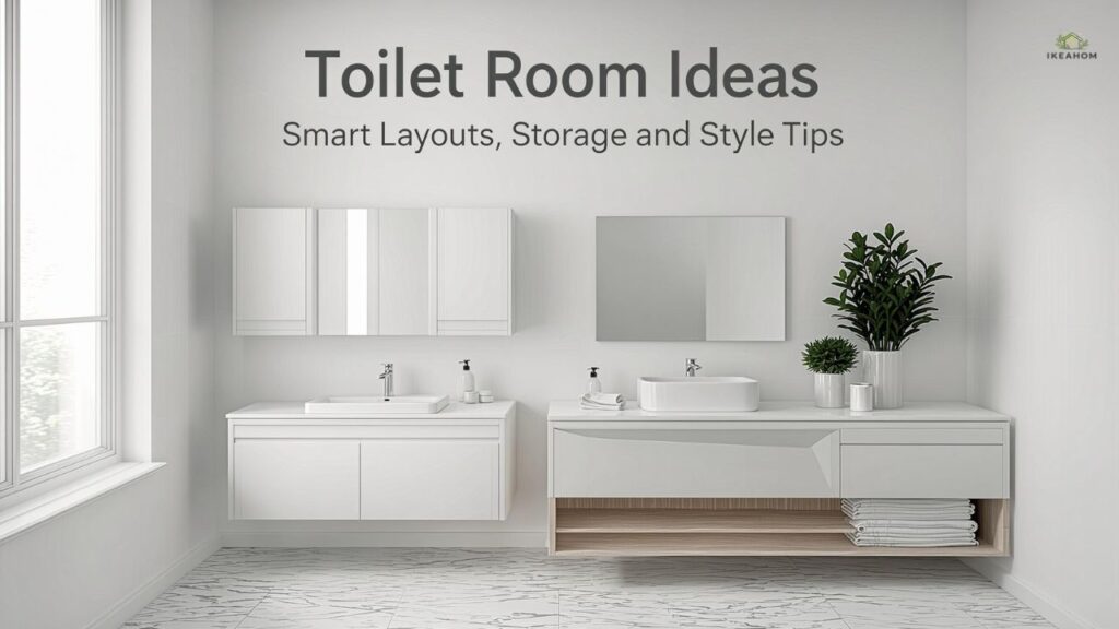 Toilet Room Ideas: Smart Layouts, Storage and Style Tips