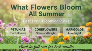 What Flowers Bloom All Summer? Best Long-Blooming Picks