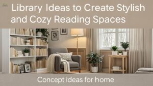 Library Ideas to Create Stylish and Cozy Reading Spaces