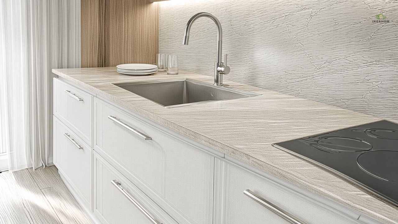 White Cabinets With Quartz Countertops for Stylish Kitchens