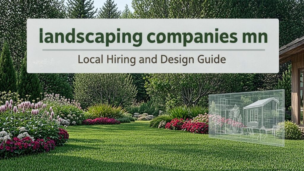 landscaping companies mn: Local Hiring and Design Guide