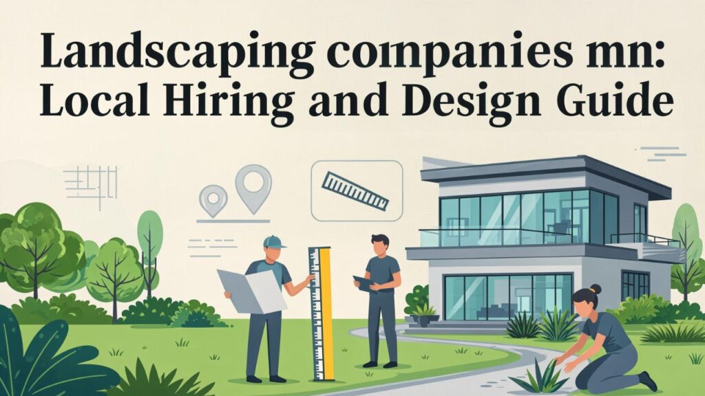 landscaping companies mn: Local Hiring and Design Guide