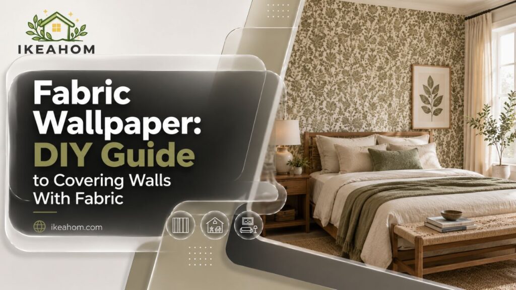 Fabric Wallpaper: DIY Guide to Covering Walls With Fabric
