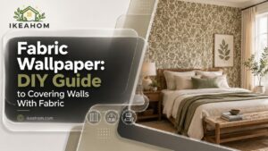 Fabric Wallpaper: DIY Guide to Covering Walls With Fabric