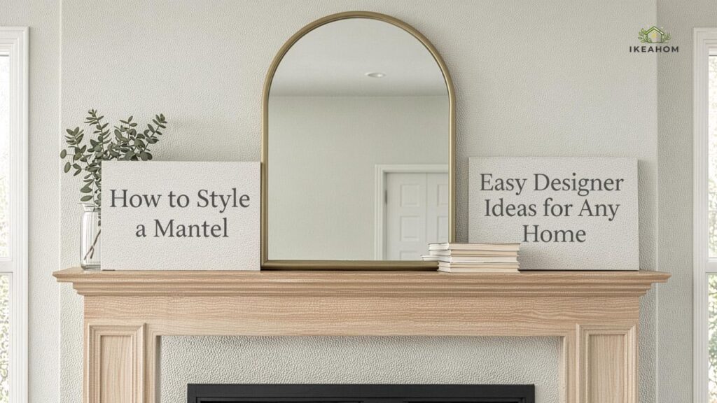How to Style a Mantel: Easy Designer Ideas for Any Home