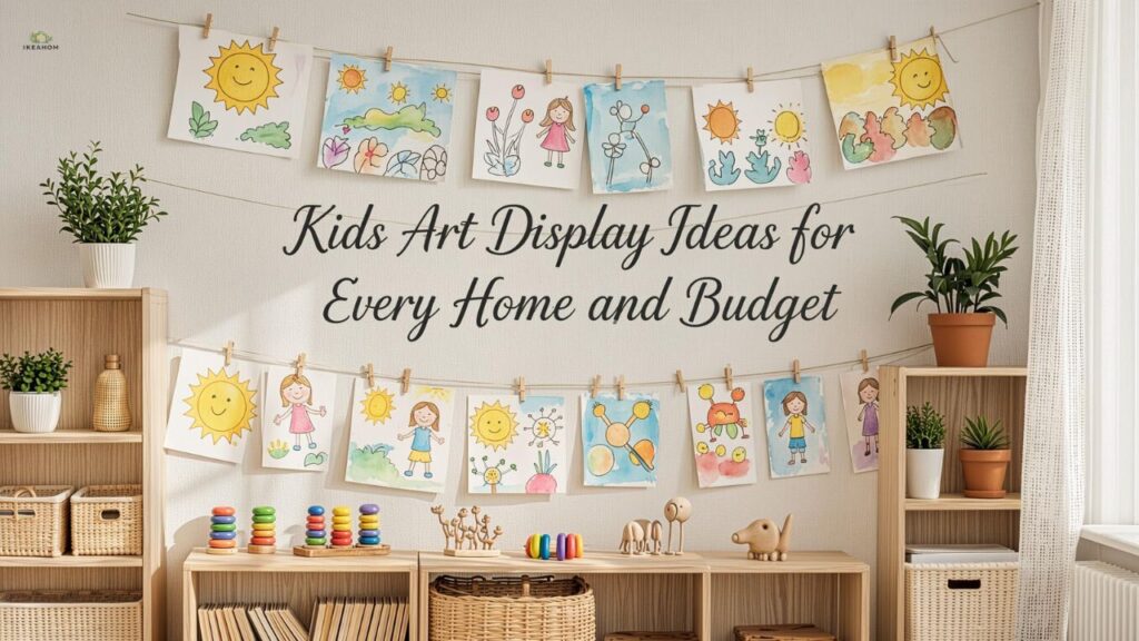 Kids Art Display Ideas for Every Home and Budget