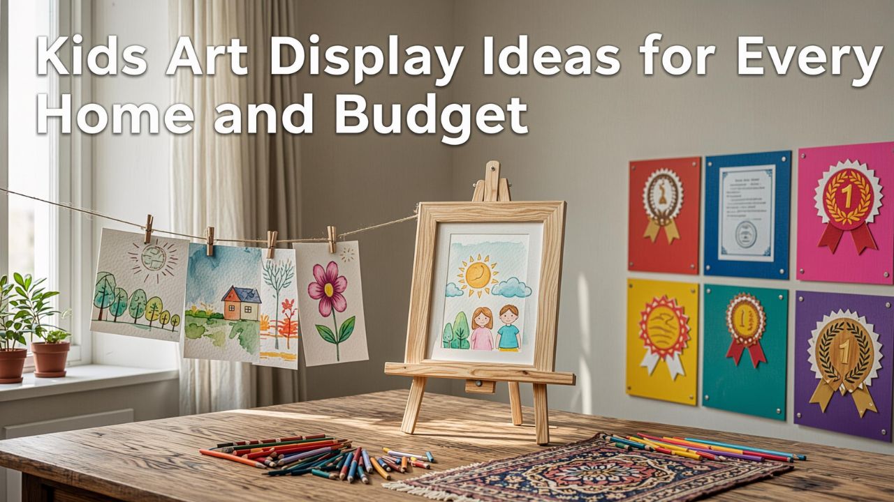 Kids Art Display Ideas for Every Home and Budget