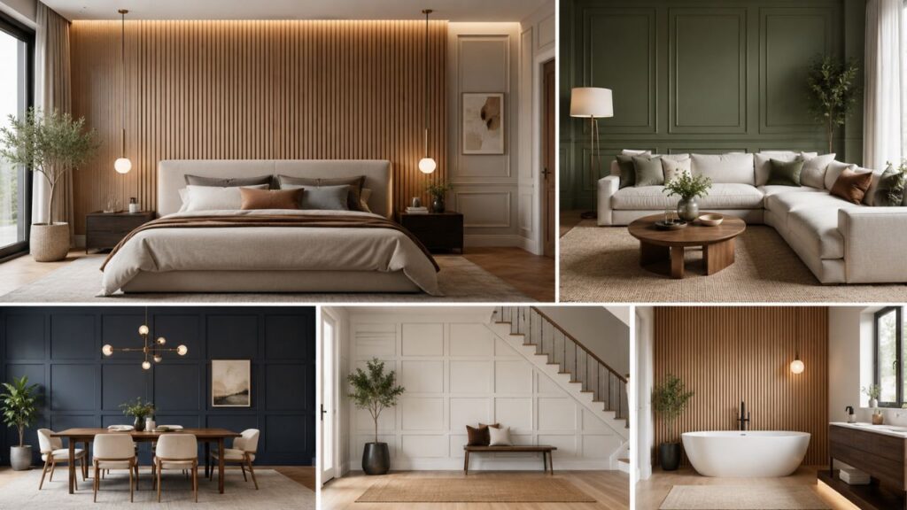 Wall Paneling Ideas for Every Room in Your Home